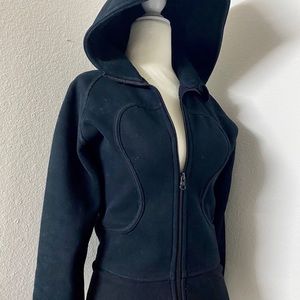 Lululenon Athletica thick scuba hoodie